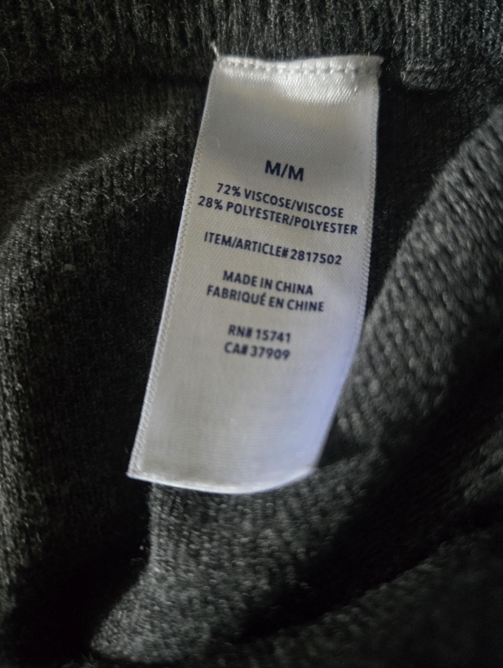 SPLENDID Wide-Leg Viscose Blend Knit Pants - Dark Gray - Picture 4 of 5